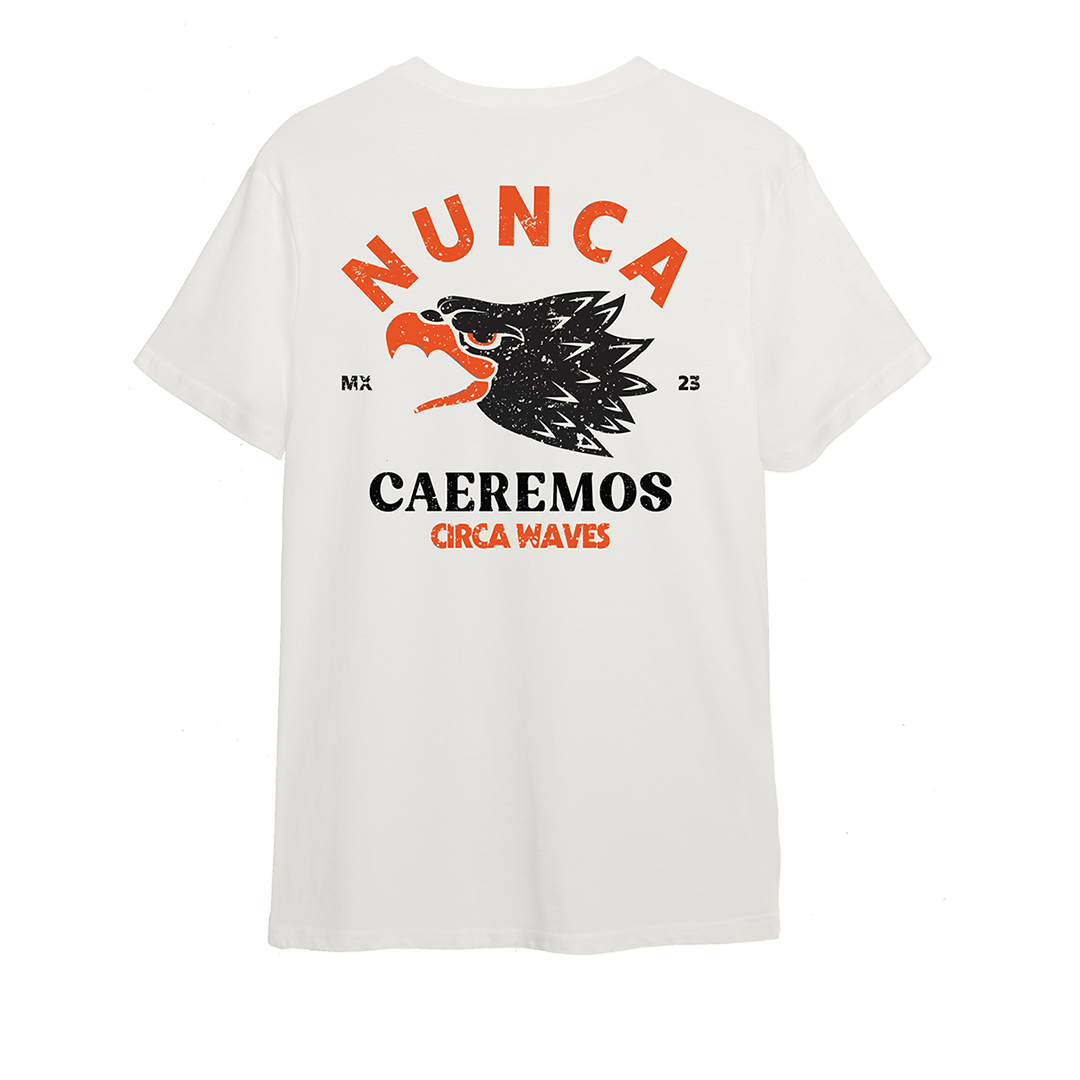 "Nunca Caeremos" T-Shirt Blanca