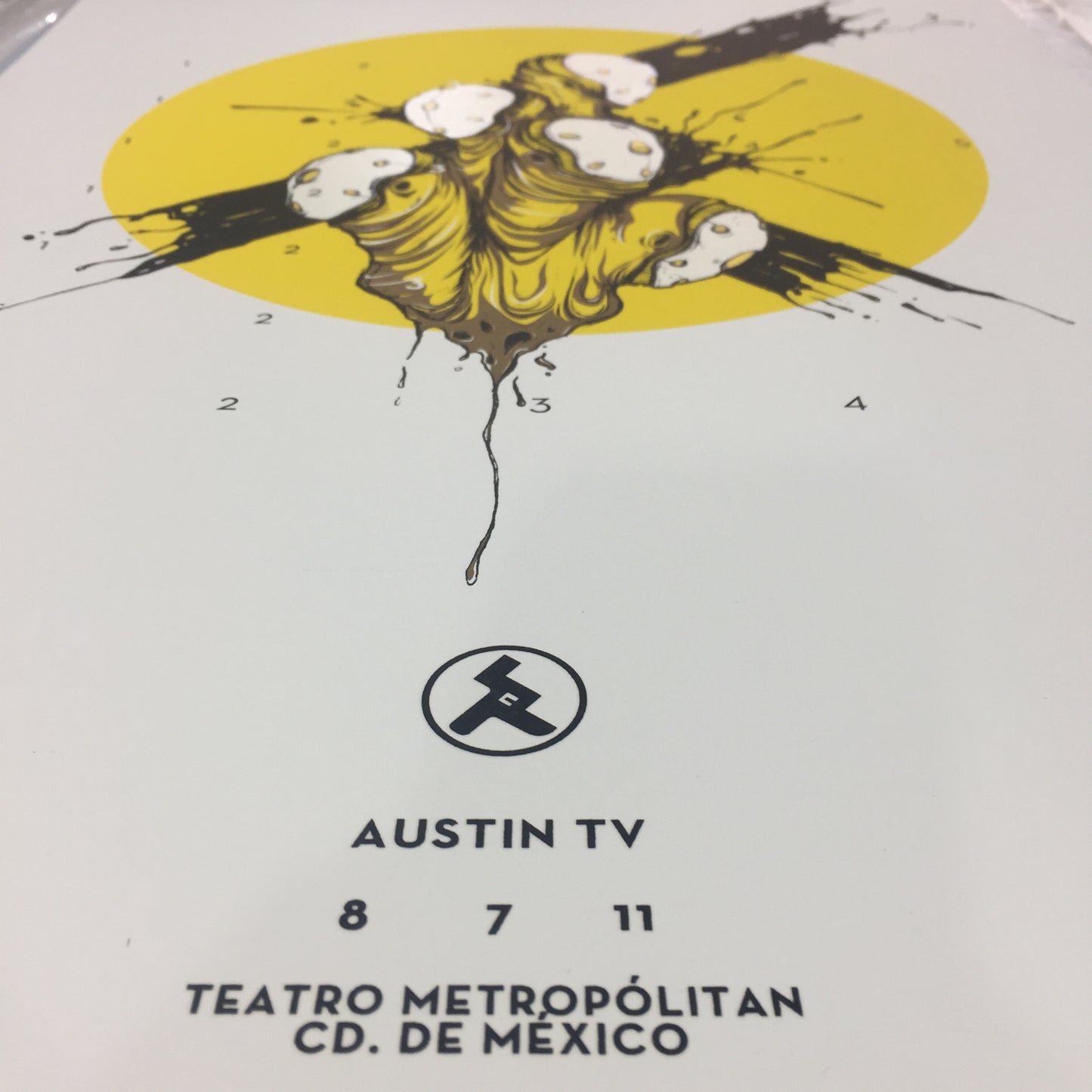 Austin TV Mexico 2011 x Tiburon Gig Poster