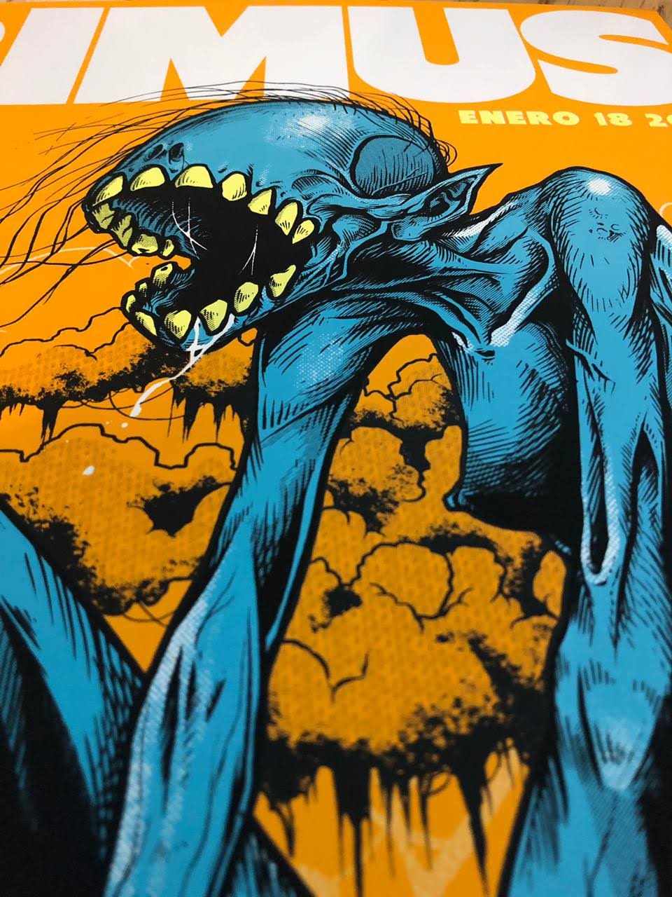 Primus Guadalajara 2019 Mike Sandoval Gig Poster
