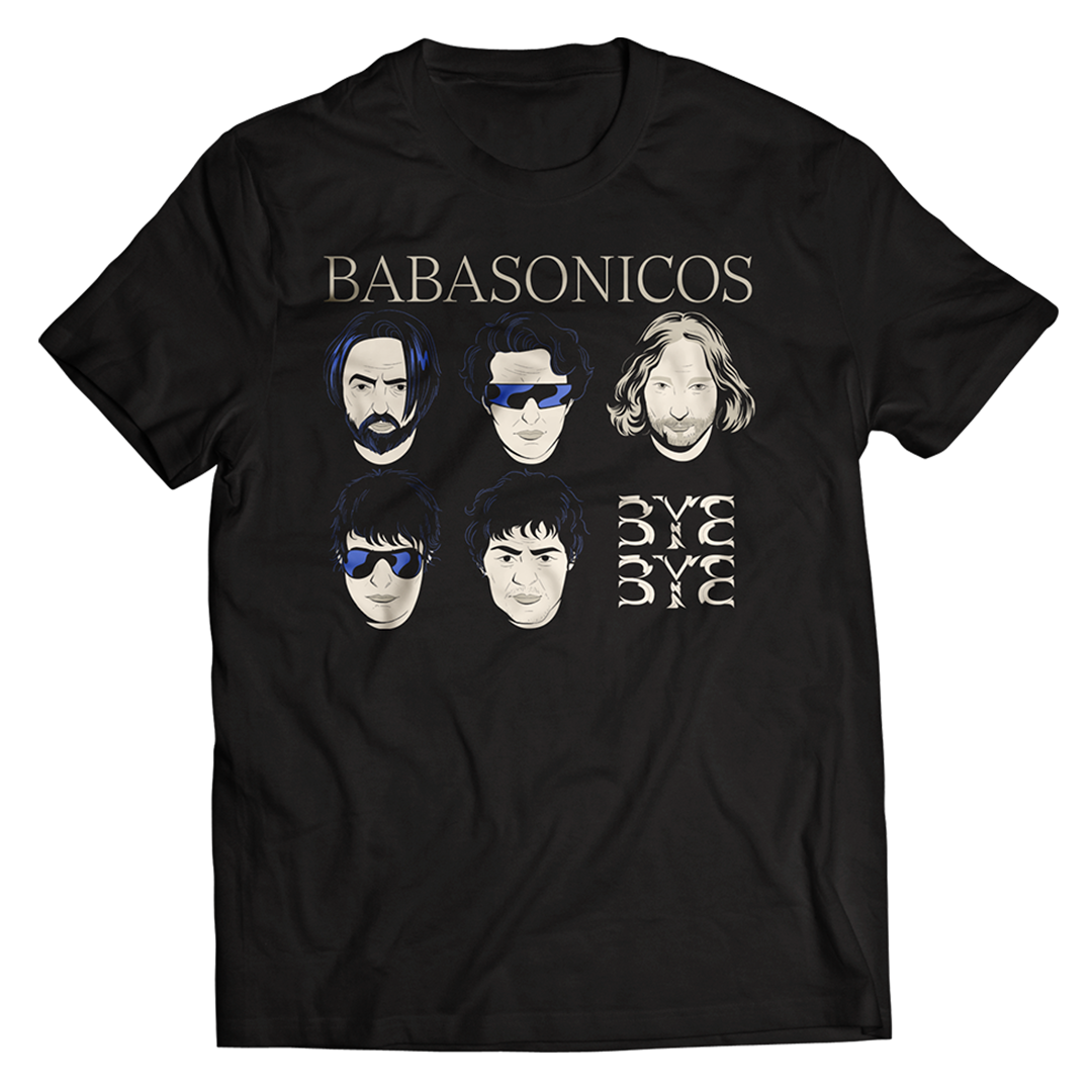 "Bye bye" T-Shirt Negro