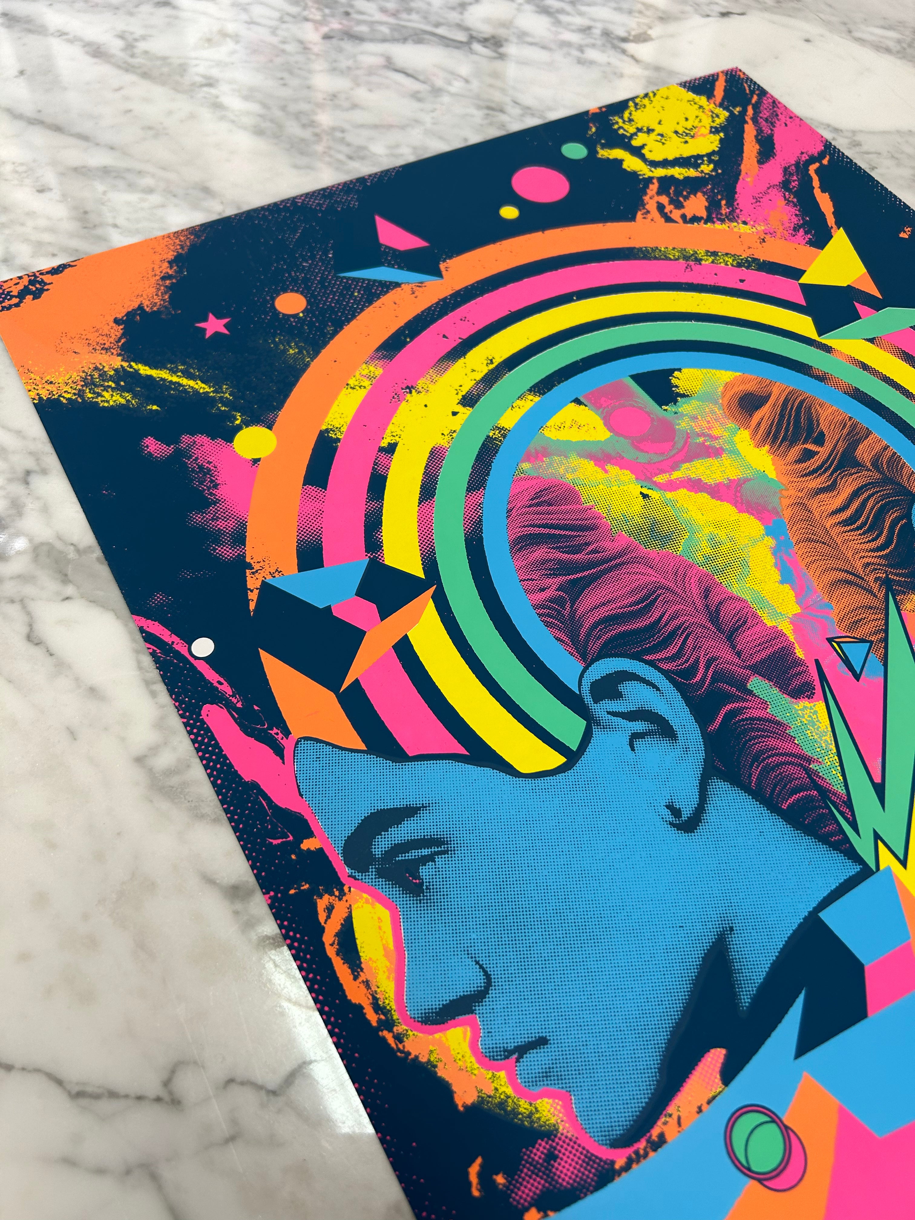 The Chemical Brothers CDMX 2023 x Nares Gig Poster