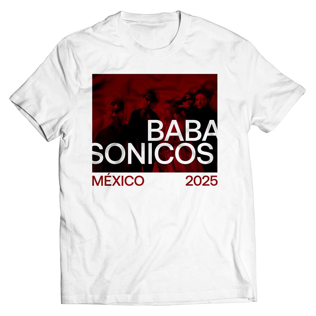 "Babasonicos Tour" T-Shirt Blanca