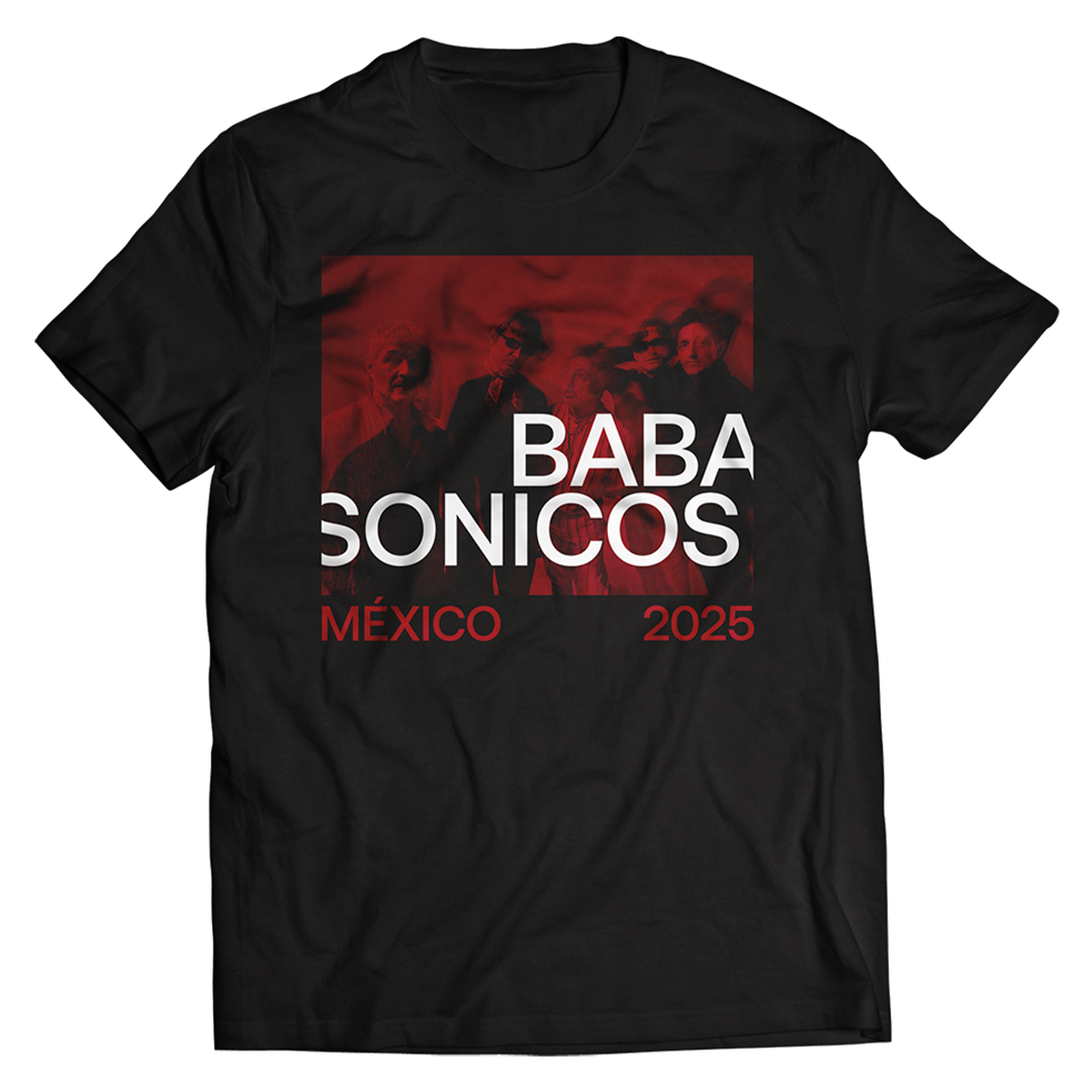 "Babasonicos Tour" T-Shirt Negra