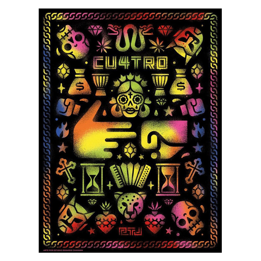 Run The Jewels CC 2022 x Edoardo Chavarin Gig Poster