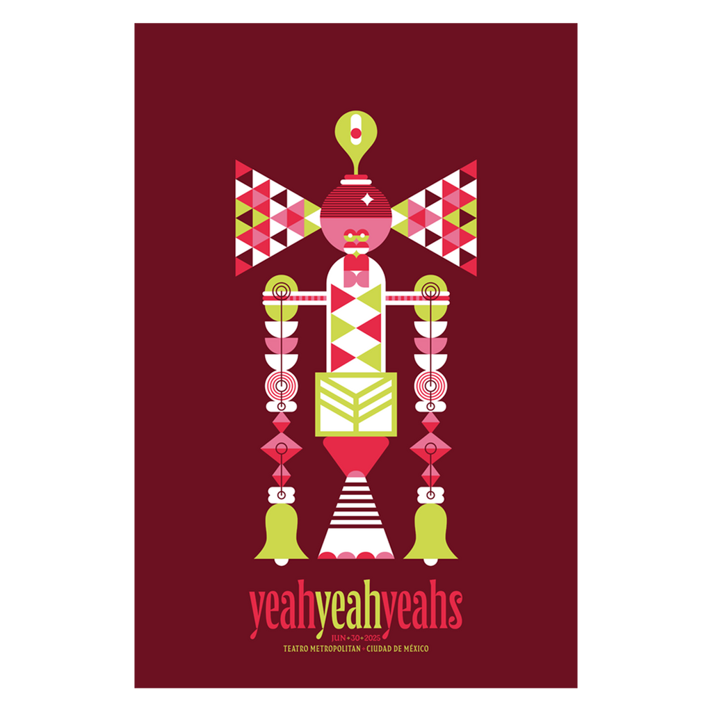 Yeah Yeah Yeahs Bundle x Quique Ollervides Gig Poster