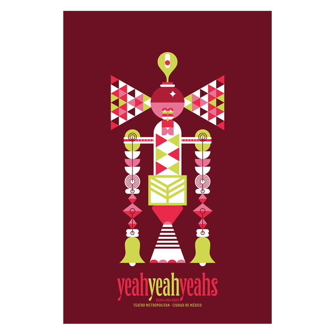 Yeah Yeah Yeahs Bundle x Quique Ollervides Gig Poster