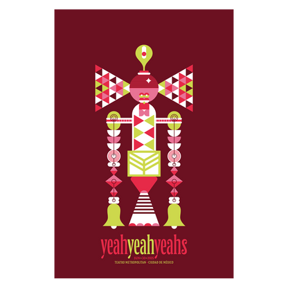 Yeah Yeah Yeahs Bundle x Quique Ollervides Gig Poster