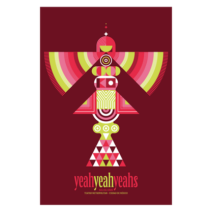 Yeah Yeah Yeahs Bundle x Quique Ollervides Gig Poster