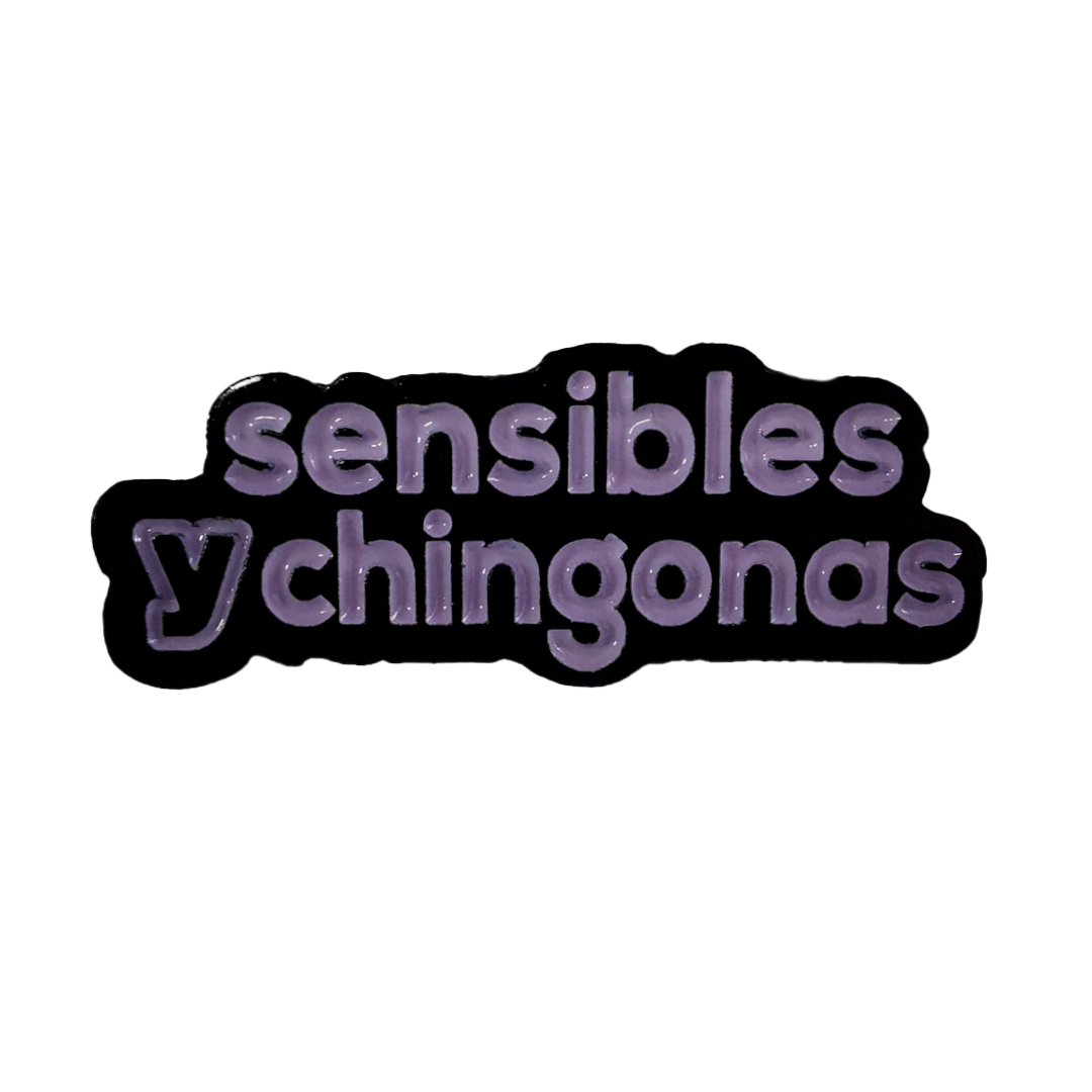 "Sensibles y Chingonas" Pin Logo