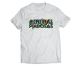 "White Lies Logo Flores" T-Shirt Blanca
