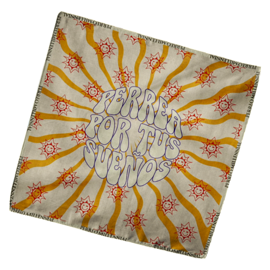 "Perreo Millennial"  - Bandana beige