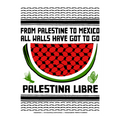 Palestina Libre México 2024 Gig Póster