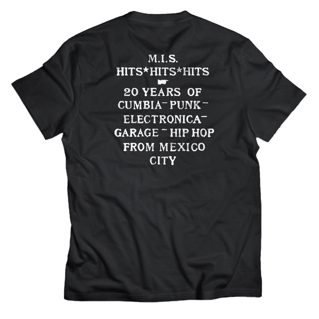 "M.I.S. - HITS" T-Shirt Negra
