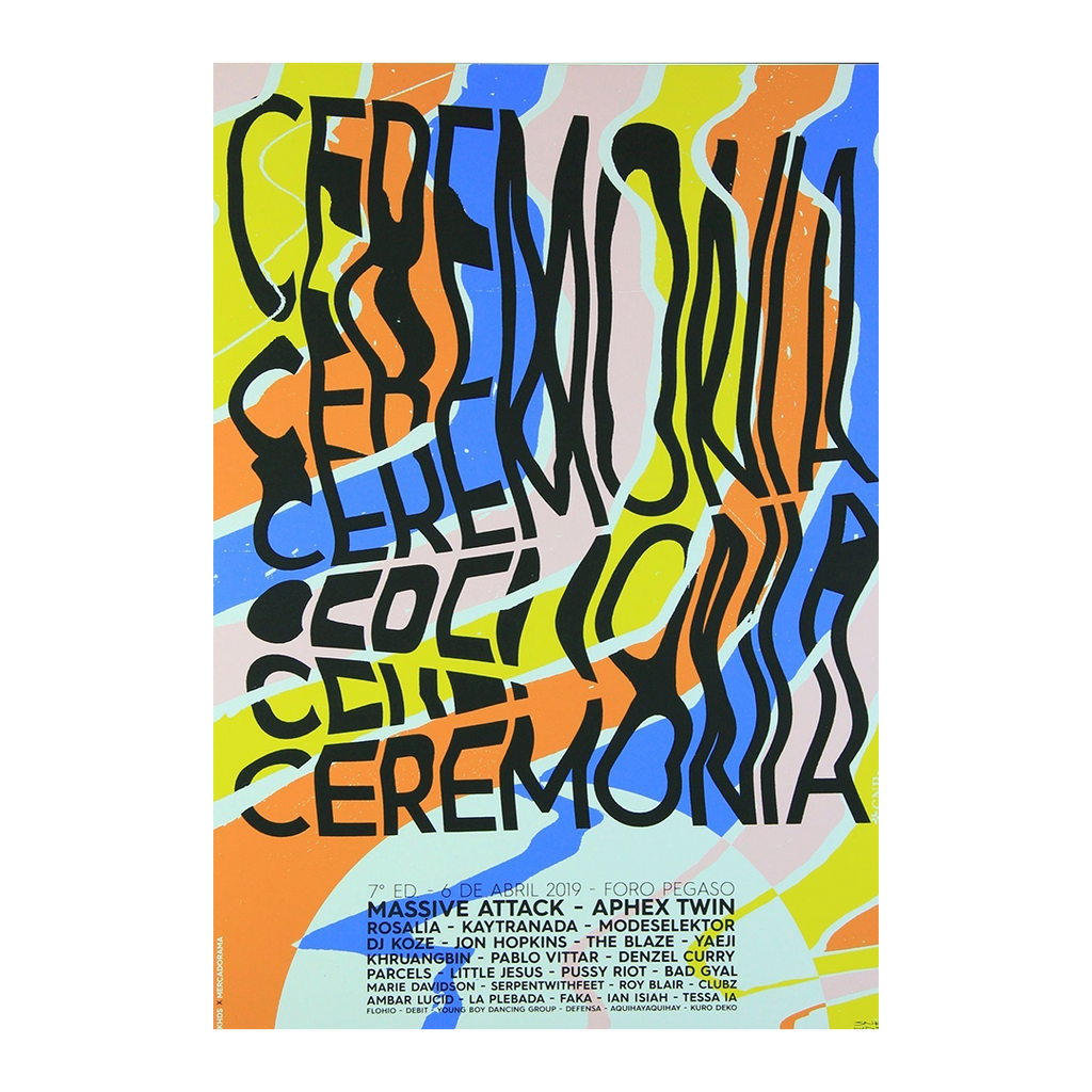 Ceremonia 2019 x Snake Heads Gig Poster
