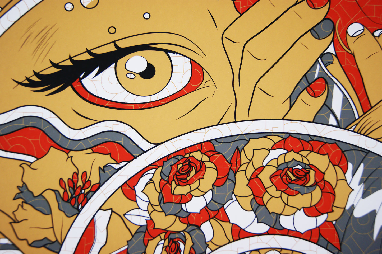 Café Tacvba 20 años de Re México 2014 x Sergio Saucedo Gig Poster