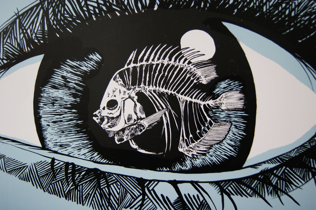 Café Tacvba 20 años de Re México 2014 Kraken Gig Poster