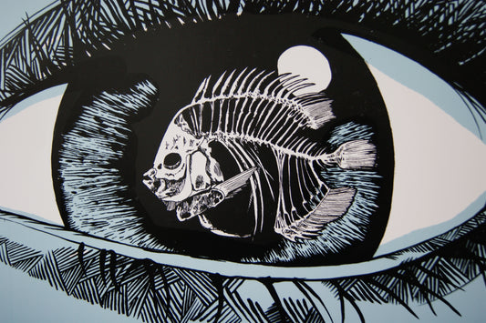 Café Tacvba 20 años de Re México 2014 Kraken Gig Poster