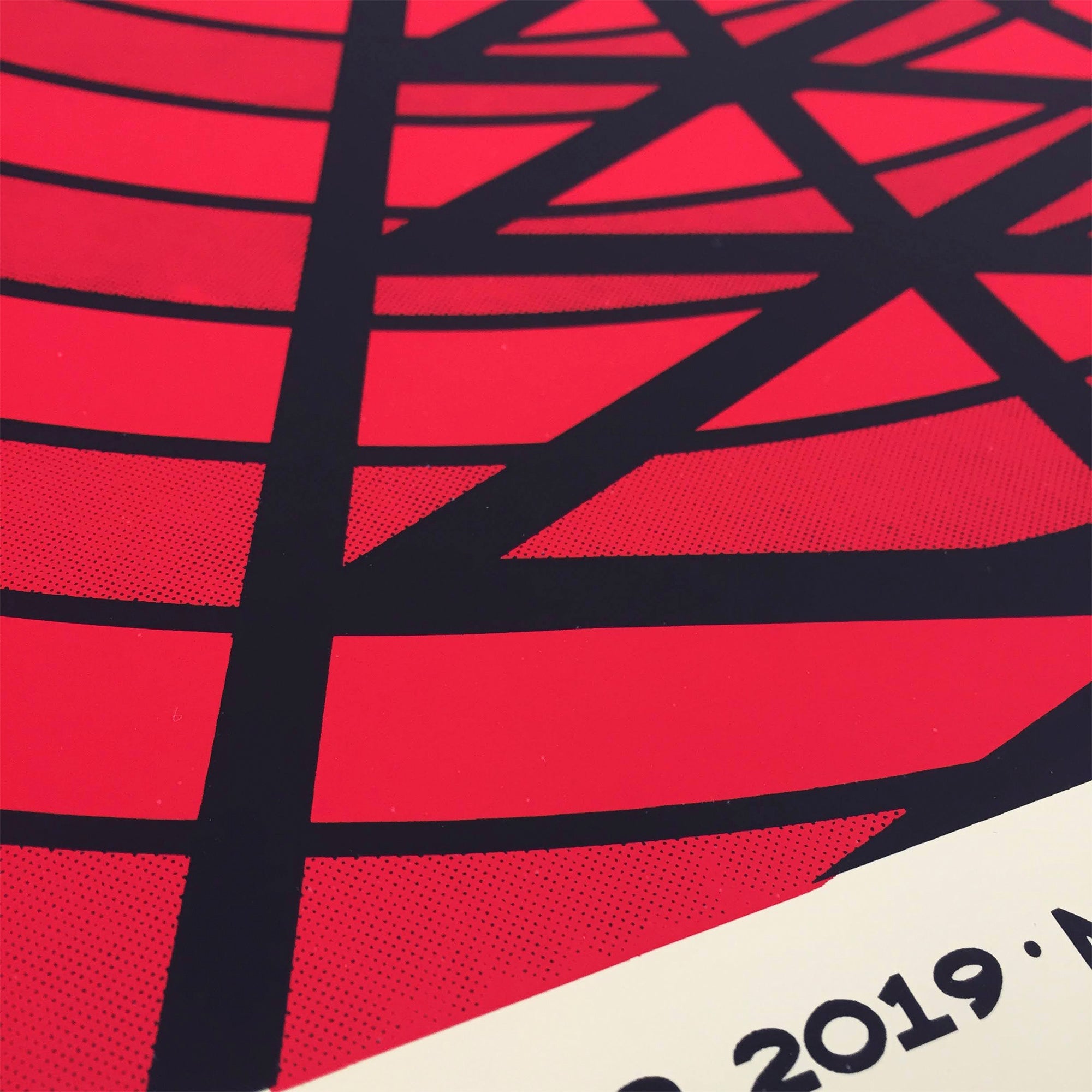 Franz Ferdinand en Bogotá 2019 Porterrific Gig Poster