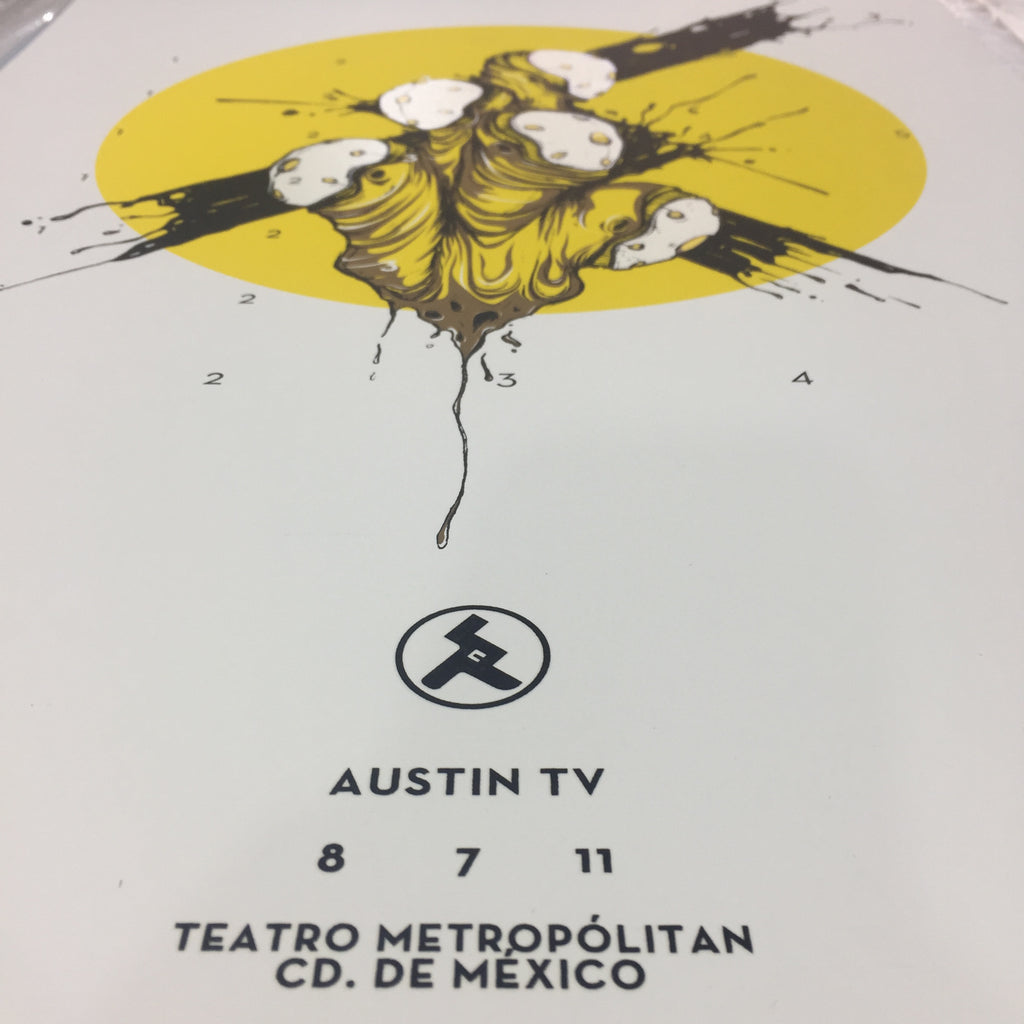 Austin TV Mexico 2011 x Tiburon Gig Poster