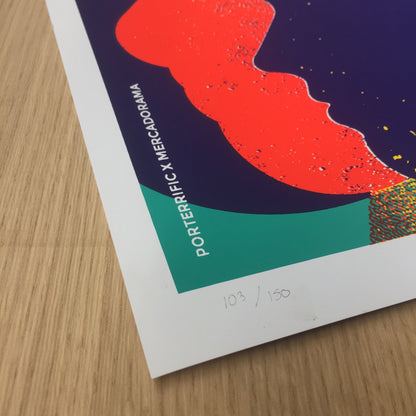 Corona Capital Guadalajara 2019 x Porterrific Gig poster