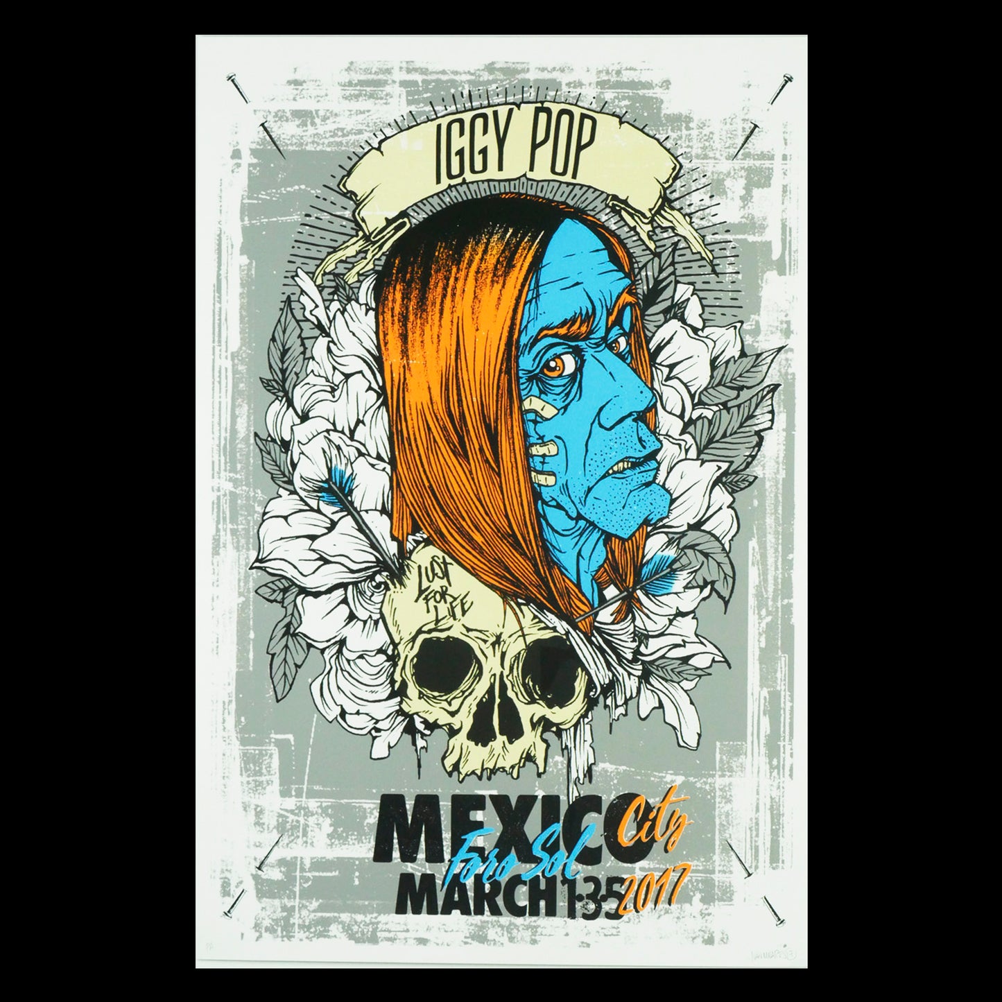 Iggy Pop México 2017 Nares