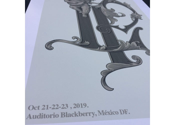 LP Mexico 2019 Roji Gig Poster