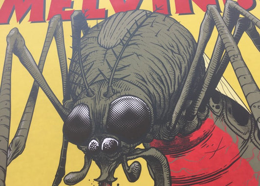 Melvins Salt Lake City 2018 Mike Sandoval Gig Poster