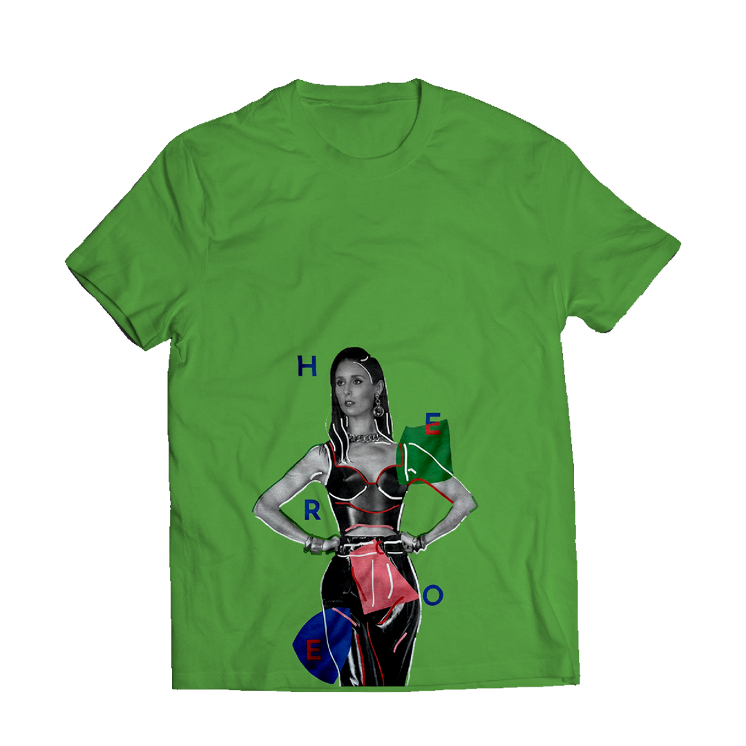 "Foto" T-Shirt Verde