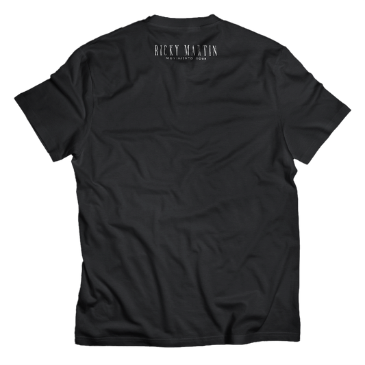 "Ricky Martin" Blanco y negro T-Shirt
