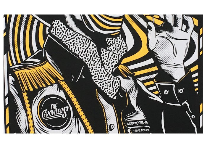 The Growlers Mexico 2016 Tone Olvera Gig poster