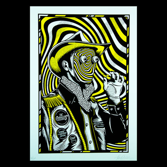 The Growlers Mexico 2016 Tone Olvera Gig poster