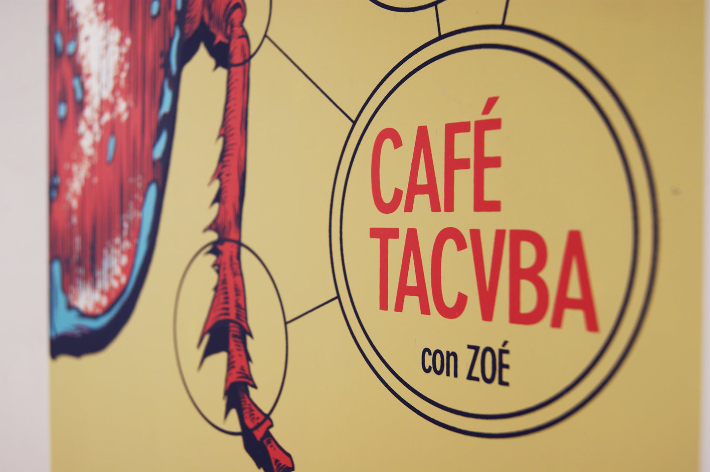 Café Tacvba/Zoe tour 2015 x Mike Sandoval Gig Poster